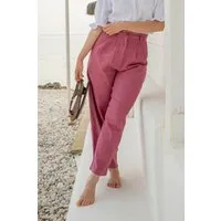 Clotsy Clotsy Damen vegan Hose Leire Mauve – Produktbild 1 von 1
