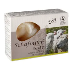 Saling Handseife Schafmilchseife - Schaf weiß Schachtel 85g – Produktbild 1 von 1