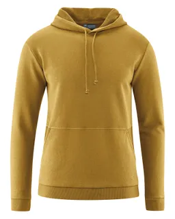 HempAge Hempage Herren vegan Hoodie Basic Peanut Braun – Produktbild 1 von 1
