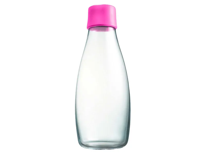 retap retap Trinkflasche 0,5 l aus Glas pink – Produktbild 1 von 1