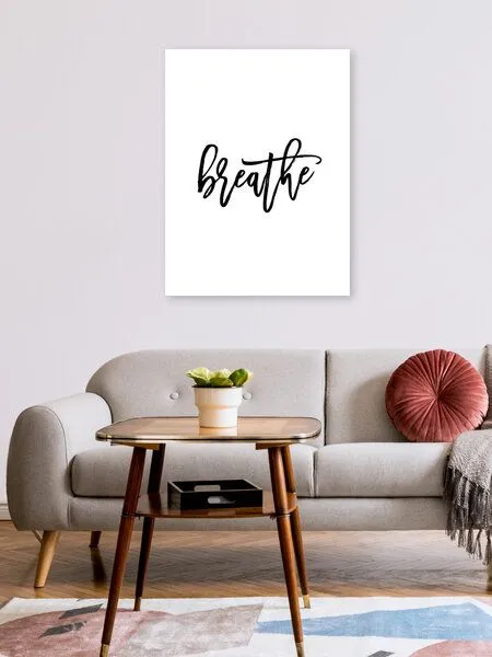 Photocircle Photocircle Poster / Leinwandbild - Breathe No2 – Produktbild 2 von 4