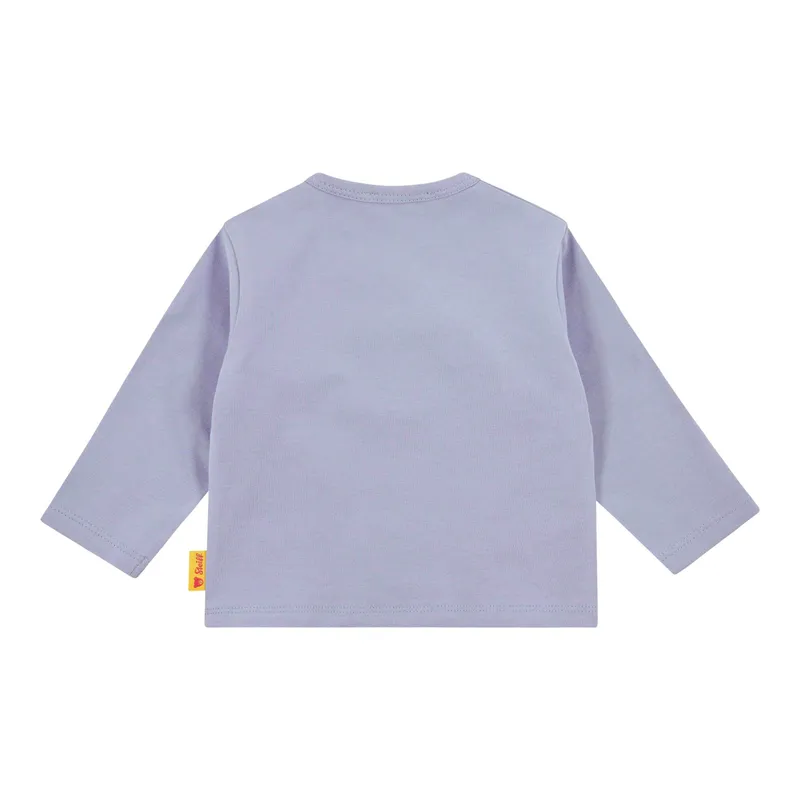 Steiff Steiff Shirt langarm Bär, Lila, – Produktbild 1 von 2
