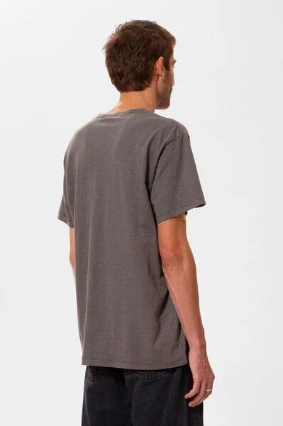 Nudie Jeans Nudie Jeans Herren T-Shirt "Roffe", Mud (grau), – Produktbild 2 von 2