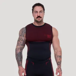 GymBeam OG1 GymBeam OG1 Seamless Tank Top in Black/Red S – Produktbild 1 von 1