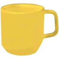 Keramiktasse "Bold" 360 ml, dark yellow – Produktbild 1 von 1