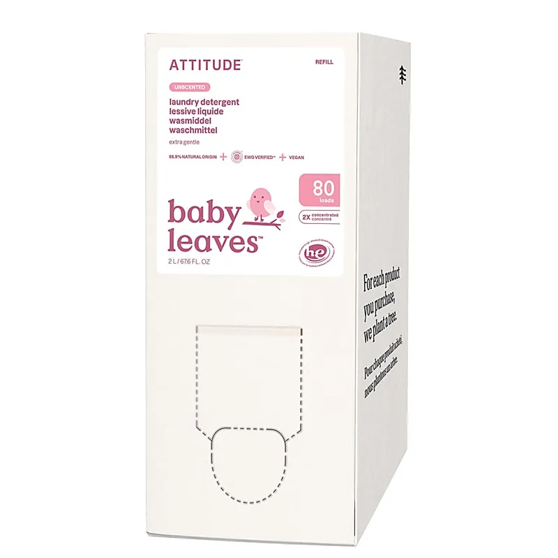 Attitude Attitude Little Ones Waschmittel ohne Duftstoffe (80 Waschladungen) – Produktbild 1 von 1