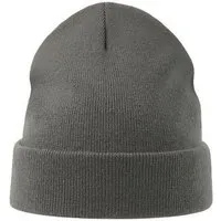 Atlantis Headwear Atlantis Headwear Strickmütze (Beanie) mit Bündchen aus recyceltem Polyester, Dunkelgrau, – Produktbild 3 von 3