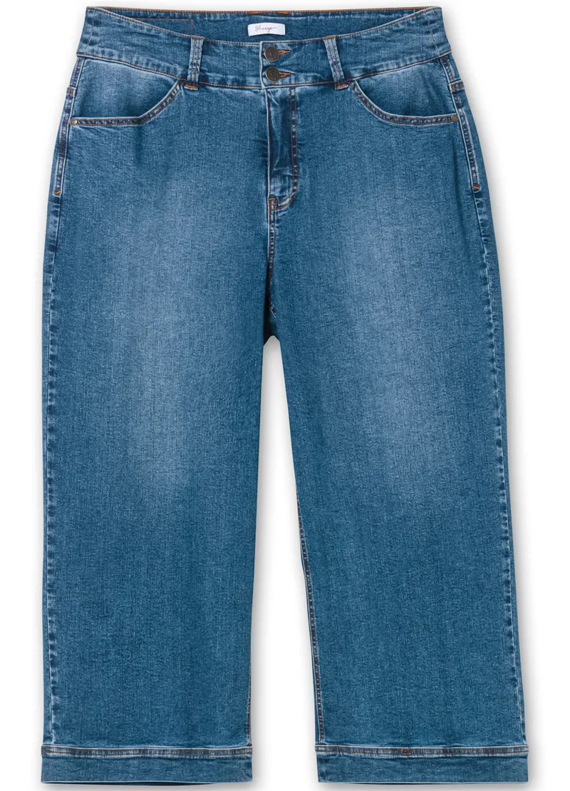 sheego 7/8-Jeans blue denim, Blue denim, – Produktbild 1 von 2