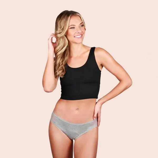 Taynie Ultra Periodenunterwäsche Biozidfrei 60°C Taynie Lady Ultra, Grau, – Produktbild 1 von 4
