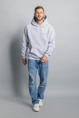 DIRTS DIRTS Damen vegan Hoodie Nada Urgente Grau Meliert – Produktbild 1 von 1