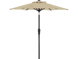 Doppler doppler Sonnenschirm "LIFE" Ø 180 cm, sand – Produktbild 1 von 1