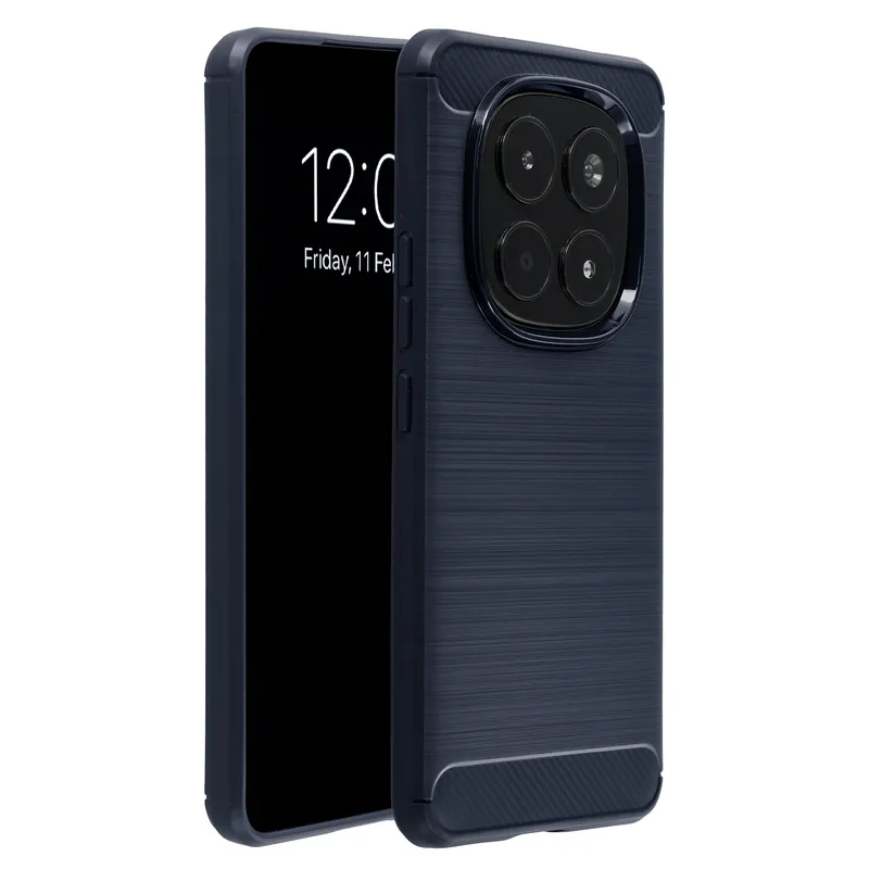 imoshion imoshion Brushed Back Cover für das Xiaomi Redmi Note 15 Pro (4G), Dunkelblau, – Produktbild 1 von 1