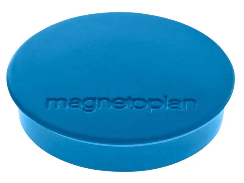 magnetoplan 10 magnetoplan Magnete 'Discofix standard' dunkelblau – Produktbild 1 von 3