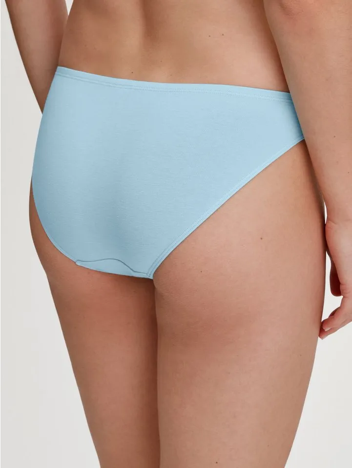 CALIDA CALIDA Hüftslip Essential Cotton atmungsaktiv, weich, Cotton-Mix, elastisch, Low-Cut, Blau, – Produktbild 3 von 5