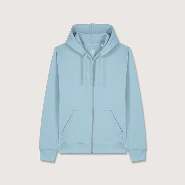 YTWOO YTWOO Everyday Unisex-Sweatjacke – Weich, zeitlos & nachhaltig, Sky blue, – Produktbild 1 von 3