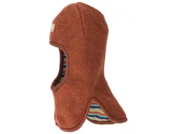 Pickapooh Pickapooh Baby und Kinder Schlupfmütze zum Wenden Bio-Schurwolle redwood Gr. 52 – Produktbild 1 von 1