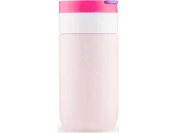 Dopper Dopper Isolierbecher "Travel Mug" 300 ml inkl. 1-farbigem Aufdruck, berry pink – Produktbild 1 von 1