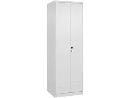 C+P C+P Wäsche-Spind Classic PLUS, 2 Abteile, 1850x600x500mm, Verkehrsweiß/Verkehrsweiß – Produktbild 1 von 1