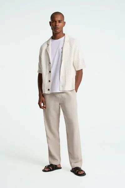 Kings Of Indigo Kings Of Indigo MARTIN | UNDYED LINEN, Undyed linen, – Produktbild 2 von 3