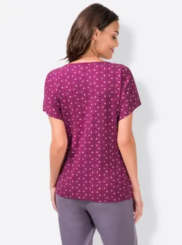 feel good Shirts beere + beere-gepunktet – Produktbild 1 von 1