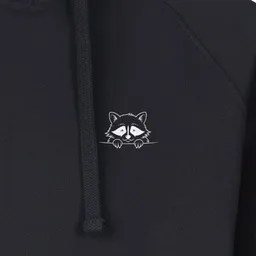 HANDGEDRUCKT HANDGEDRUCKT "Flauschspion" Männer Zip Hoody Neutral – Produktbild 1 von 1
