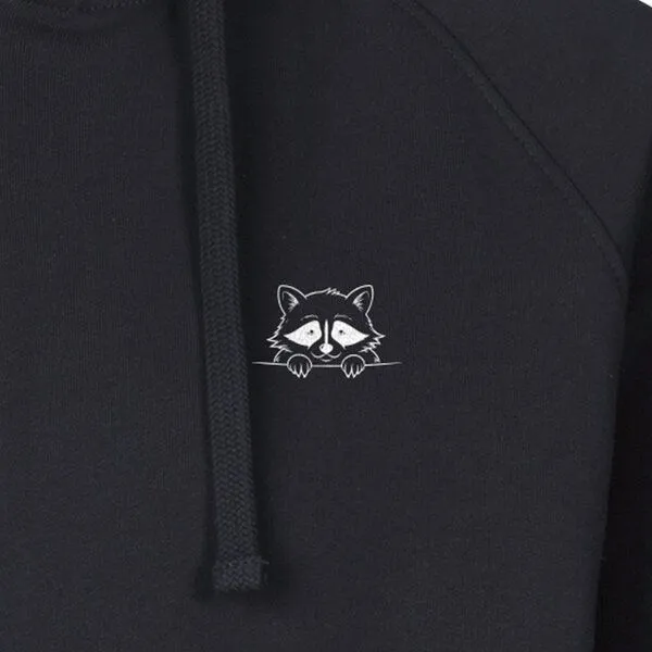 HANDGEDRUCKT HANDGEDRUCKT "Flauschspion" Männer Zip Hoody Neutral, Navyblue, – Produktbild 1 von 3