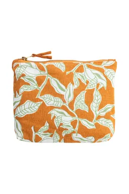 Tranquillo Kosmetiktasche LEAFY FOREST - orange – Produktbild 1 von 1