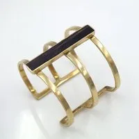 Bawa Hope Bawa Hope Messing Armband "Trio mit Horn" – Produktbild 1 von 1