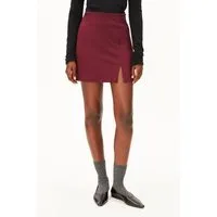 ARMEDANGELS ARMEDANGELS VANJARAA MINI Damen Jerseyrock aus LENZING ECOVERO Viskose Mix, Velvet red, – Produktbild 1 von 1