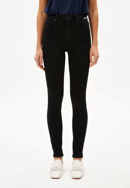 ARMEDANGELS ARMEDANGELS INGAA Damen Skinny Jeans High Waist Bio-Baumwoll Mix X-Stretch, Blue, – Produktbild 1 von 4