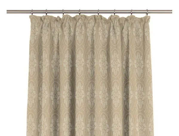 Nature by Adam Nature by Adam Vorhang aus 100% Bio-Baumwolle - Made in Germany - Romantic Puligny Light, Beige, – Produktbild 6 von 7