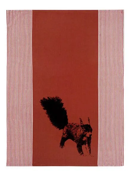 Hirschkind Hirschkind Bio & Fair-Trade-Geschirrtuch "Eichhörnchen" foxy – Produktbild 1 von 3
