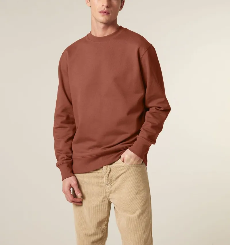 UNIPOLAR UNIPOLAR Basic Pullover Chess, Heritage brown, – Produktbild 1 von 1