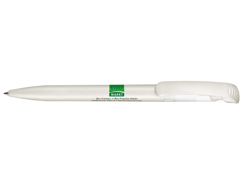 RITTER CARES RITTER CARES Druckkugelschreiber 'BioPen' weiß – Produktbild 1 von 1