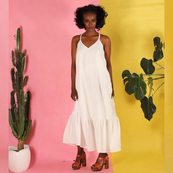 ManduTrap ManduTrap Volantkleid Saram aus Tencel – Produktbild 4 von 4