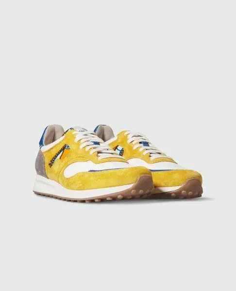PANAFRICA PANAFRICA Arusha - Unisex Recycling Sneaker, Safran (gelb), – Produktbild 2 von 4