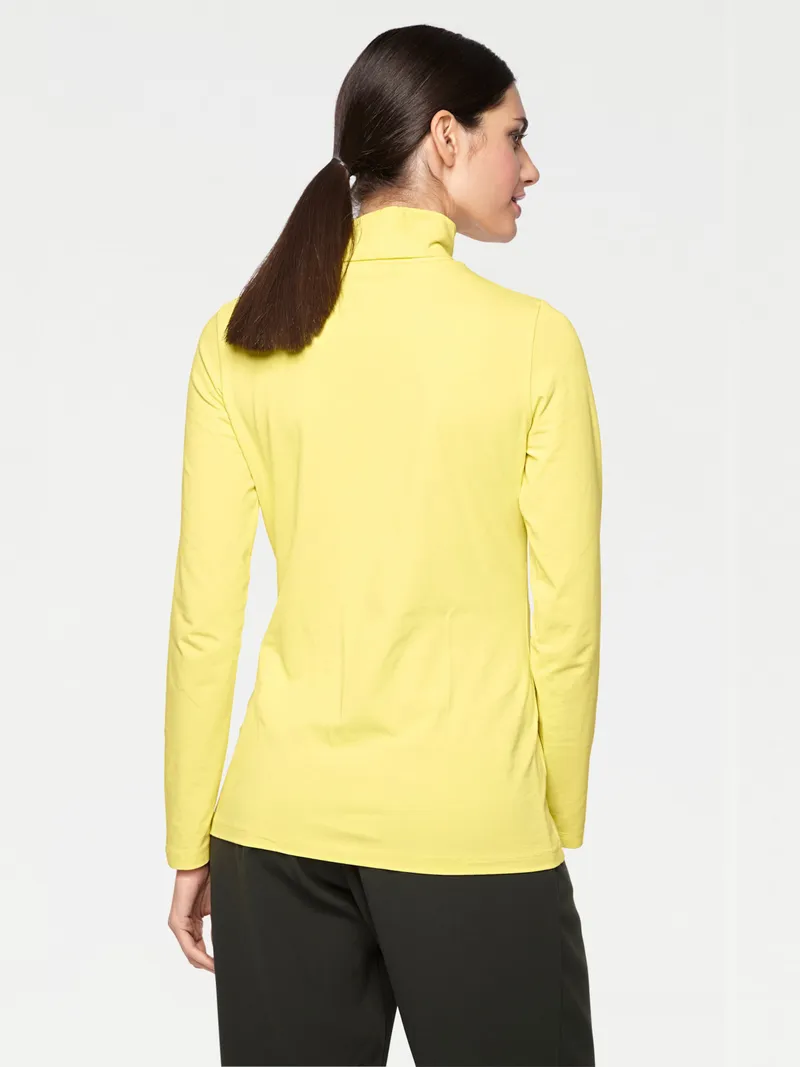 heine Rollkragenshirt, Gelb, – Produktbild 1 von 2