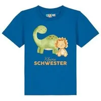 watabout kids watabout.kids T-Shirt Kinder Dinosaurier 06 Kleine Schwester, Royal blue, – Produktbild 1 von 1