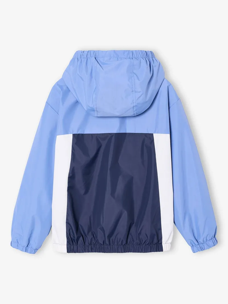 Vertbaudet Jungen Regenjacke, Mittelblau, – Produktbild 2 von 3