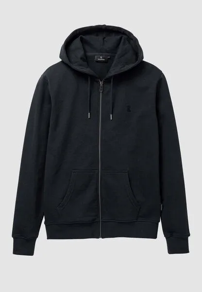 recolution Herren Sweatjacke aus Bio-Baumwolle - BIRCH - recolution, Black (schwarz), – Produktbild 1 von 4
