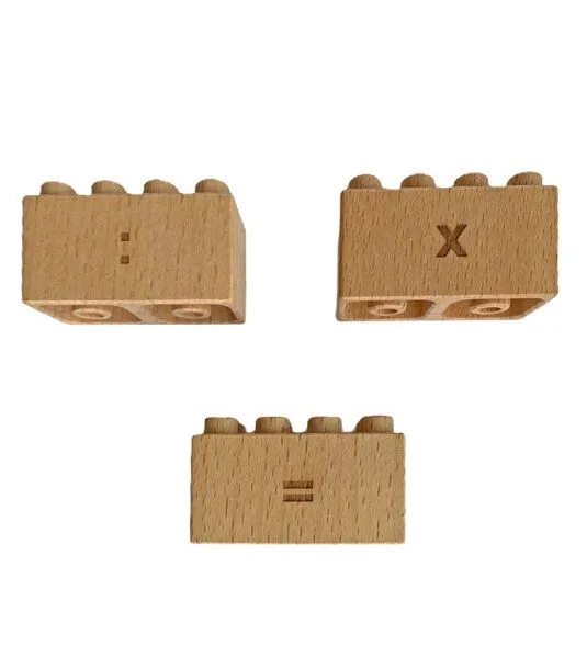 Bena Holzbausteine Bena Holzbausteine Zahlenset – Produktbild 3 von 3