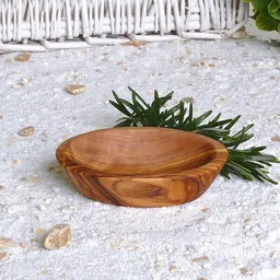 Olivenholz erleben Olivenholz erleben Schälchen oval MINI aus Olivenholz – Produktbild 1 von 1