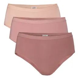 Living Crafts LIVING CRAFTS - Damen Slip, 3er-Pack - Pink (95% Bio-Baumwolle; 5% Elasthan), Nachhaltige Mode, Bio Bekleidung – Produktbild 1 von 1