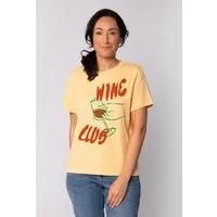 watapparel watapparel T-Shirt Frauen Wine Club, Red, – Produktbild 1 von 1