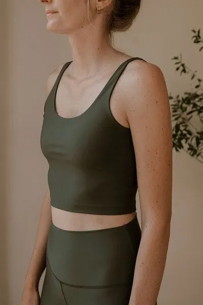 The View Yoga The View Yoga Iris Top Forest Green, Forest green, – Produktbild 1 von 4