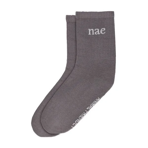 Nae Vegan Shoes Nae Vegan Shoes NAE Animal Friendly Socks, Grey, – Produktbild 4 von 4