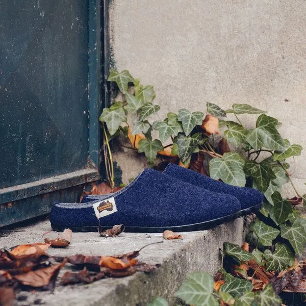 Gumbies Gumbies Slipper, Navy-Grey - Hausschuhe für Herren – Produktbild 3 von 4
