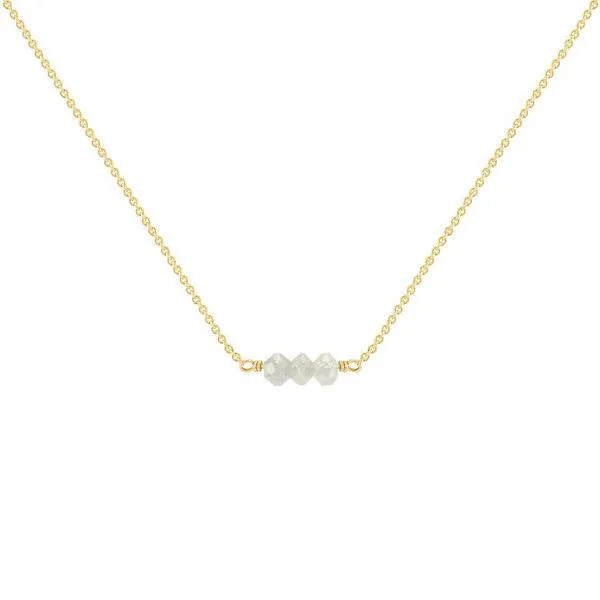 Eppi Eppi Goldener Choker mit Diamanten-Perlen Xanadie, Gold, – Produktbild 1 von 3