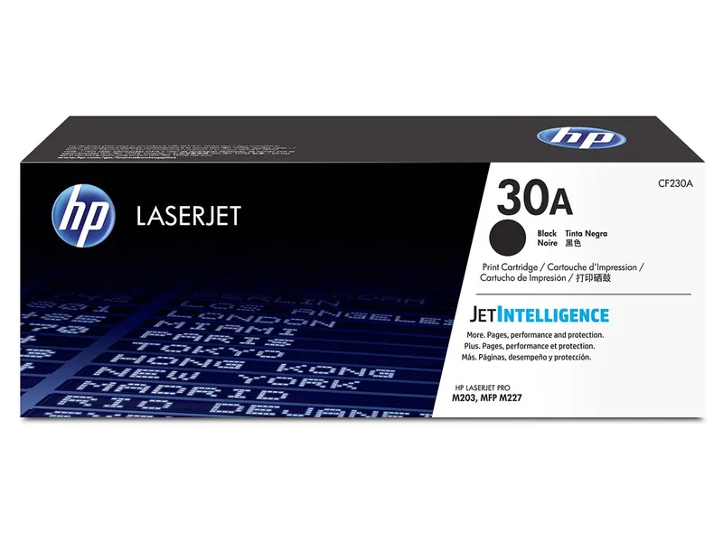 Hewlett Packard hp Druckkassette CF230A, Nr. 30A schwarz – Produktbild 1 von 1