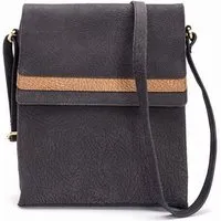 El Puente El Puente Schultertasche | Fair Trade & Handmade aus Indien, Braun,schwarz, – Produktbild 1 von 1